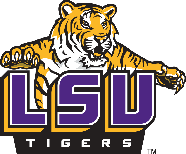 LSU Tigers 2002-Pres Alternate Logo v5 diy iron on heat transfer